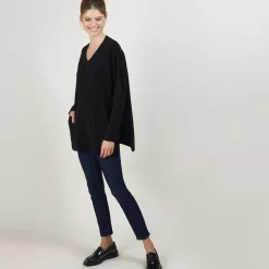 Maison Montagut Pulls>Pull Ample Col V En Cachemire - Belinda