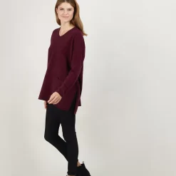 Maison Montagut Pulls>Pull Ample Col V En Cachemire - Belinda