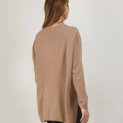 Maison Montagut Pulls>Pull Ample Col V En Cachemire - Belinda