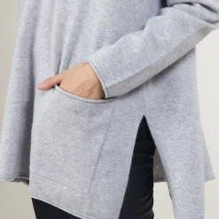 Maison Montagut Pulls>Pull Ample Col V En Cachemire - Belinda