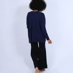 Maison Montagut Pulls>Pull Ample Col V En Cachemire - Olyvia