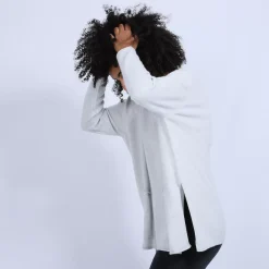 Maison Montagut Pulls>Pull Ample Col V En Cachemire - Olyvia