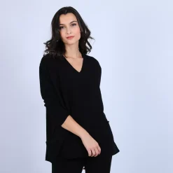 Maison Montagut Pulls>Pull Ample Col V En Cachemire - Olyvia