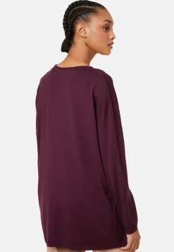 Maison Montagut Pulls>Pull Ample Col V Poches Merinos - Albertine