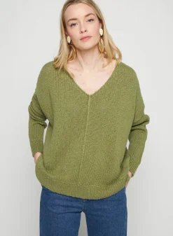 Maison Montagut Pulls>Pull Ample Coton Et Lin - Thalie
