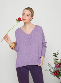 Maison Montagut Pulls>Pull Ample Coton Et Lin - Thalie