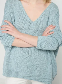 Maison Montagut Pulls>Pull Ample Coton Et Lin - Thalie