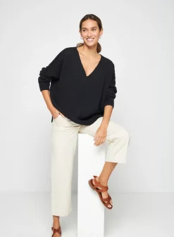 Maison Montagut Pulls>Pull Ample Coton Et Lin - Thalie