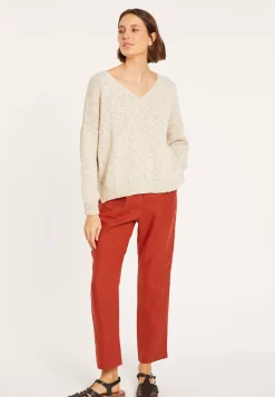 Maison Montagut Pulls>Pull Ample Coton Et Lin - Thalie