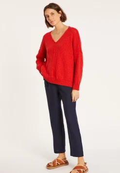 Maison Montagut Pulls>Pull Ample Coton Et Lin - Thalie