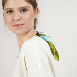 Maison Montagut Pulls>Pull Ample En Cachemire Boutons Epaule - Brook