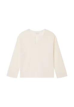 Maison Montagut Pulls>Pull Ample En Lin Manches Ajourees - Molene