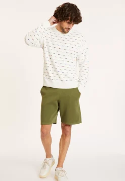 Maison Montagut Pulls>Pull A Rayures En Coton Bio - Danillo Blanc