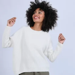 Maison Montagut Pulls>Pull Boule En Cachemire Cotele - Sauna