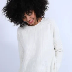 Maison Montagut Pulls>Pull Boule En Cachemire Cotele - Sauna