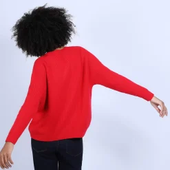 Maison Montagut Pulls>Pull Boule En Cachemire Cotele - Sauna