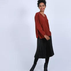 Maison Montagut Pulls>Pull Cachemire Avec Fentes Cotes - Brenda