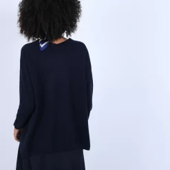 Maison Montagut Pulls>Pull Cachemire Avec Fentes Cotes - Brenda