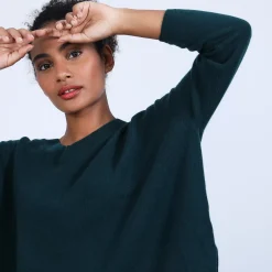 Maison Montagut Pulls>Pull Cachemire Avec Fentes Cotes - Brenda