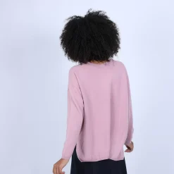 Maison Montagut Pulls>Pull Cachemire Avec Fentes Cotes - Brenda