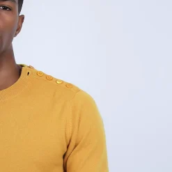 Maison Montagut Pulls>Pull Cachemire Boutons Epaule - Bonifas