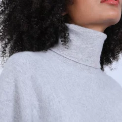 Maison Montagut Pulls>Pull Cachemire Chauve Souris Col Roule - Bob