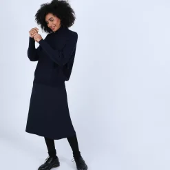 Maison Montagut Pulls>Pull Cachemire Chauve Souris Col Roule - Bob