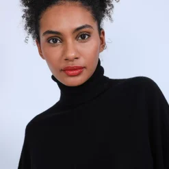 Maison Montagut Pulls>Pull Cachemire Chauve Souris Col Roule - Bob
