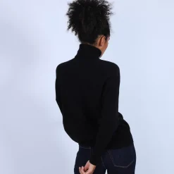 Maison Montagut Pulls>Pull Cachemire Chauve Souris Col Roule - Bob