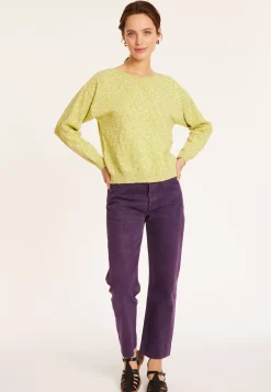 Maison Montagut Pulls>Pull Chine En Coton Col Bateau - Mello