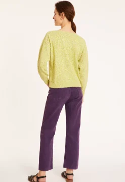 Maison Montagut Pulls>Pull Chine En Coton Col Bateau - Mello