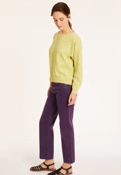 Maison Montagut Pulls>Pull Chine En Coton Col Bateau - Mello