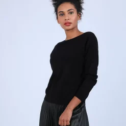Maison Montagut Pulls>Pull Col Bateau En Cachemire - Bal