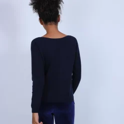 Maison Montagut Pulls>Pull Col Bateau En Cachemire - Bal