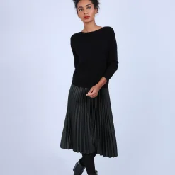 Maison Montagut Pulls>Pull Col Bateau En Cachemire - Bal