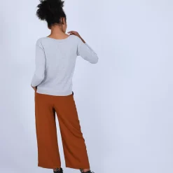 Maison Montagut Pulls>Pull Col Bateau En Cachemire - Bal