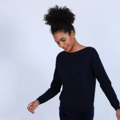 Maison Montagut Pulls>Pull Col Bateau En Cachemire - Bal