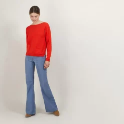 Maison Montagut Pulls>Pull Col Bateau En Cachemire - Bal