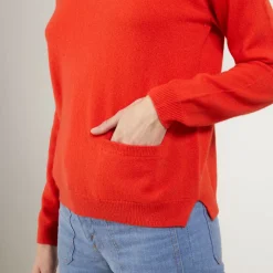 Maison Montagut Pulls>Pull Col Bateau En Cachemire - Bal