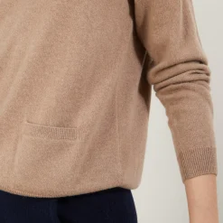 Maison Montagut Pulls>Pull Col Bateau En Cachemire - Bal