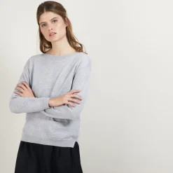 Maison Montagut Pulls>Pull Col Bateau En Cachemire - Bal