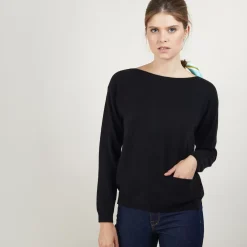 Maison Montagut Pulls>Pull Col Bateau En Cachemire - Bal
