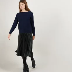 Maison Montagut Pulls>Pull Col Bateau En Cachemire - Bal
