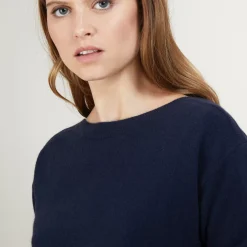 Maison Montagut Pulls>Pull Col Bateau En Cachemire - Bal