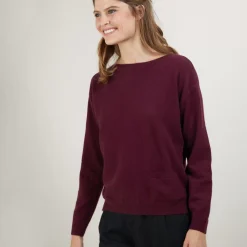 Maison Montagut Pulls>Pull Col Bateau En Cachemire - Bal