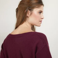 Maison Montagut Pulls>Pull Col Bateau En Cachemire - Bal