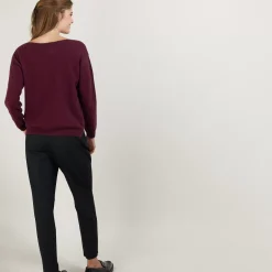 Maison Montagut Pulls>Pull Col Bateau En Cachemire - Bal