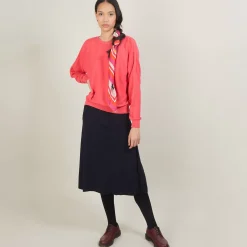 Maison Montagut Pulls>Pull Col Bateau En Coton Cachemire - Felice