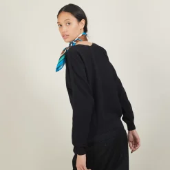 Maison Montagut Pulls>Pull Col Bateau En Coton Cachemire - Felice