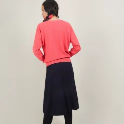 Maison Montagut Pulls>Pull Col Bateau En Coton Cachemire - Felice
